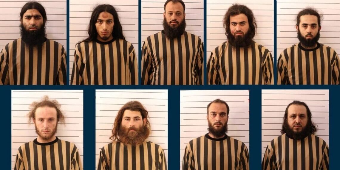 ইদলিবে নয় দাঈশি জীবিত গ্রেফতার